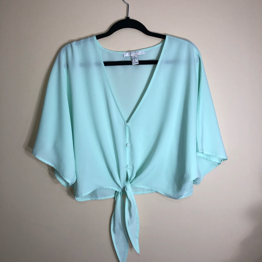 Forever 21 Crop Blouse